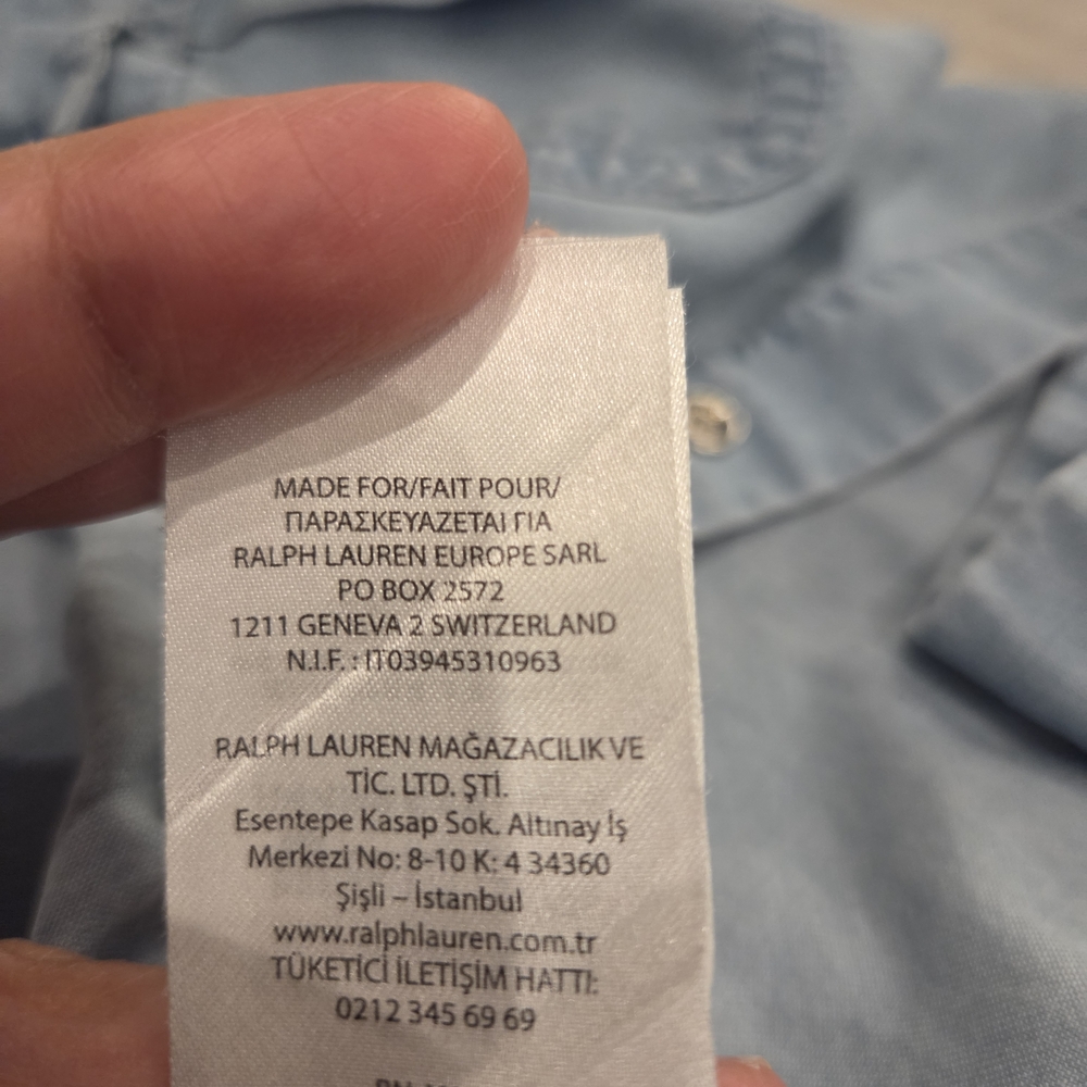 Lauren Ralph Lauren Chambray Shirt - Picture 4 of 4